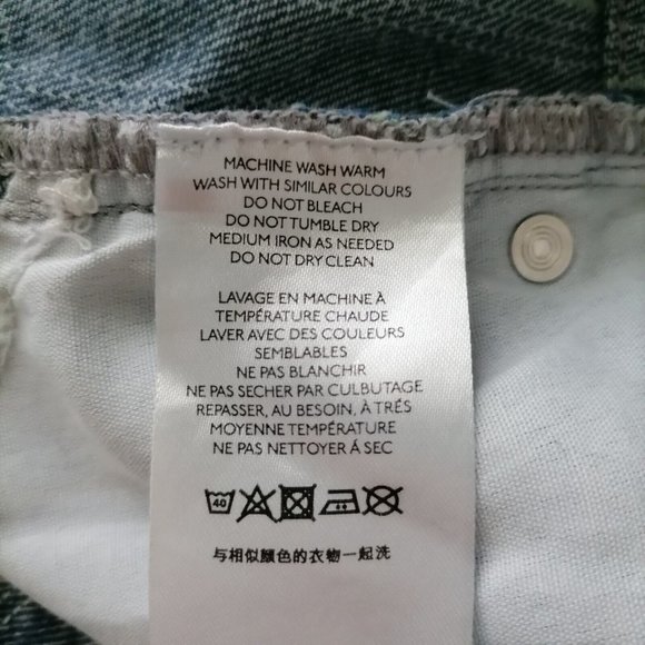 Urban Outfitters BDG Striped Denim Women Shorts - Picture 6 of 7